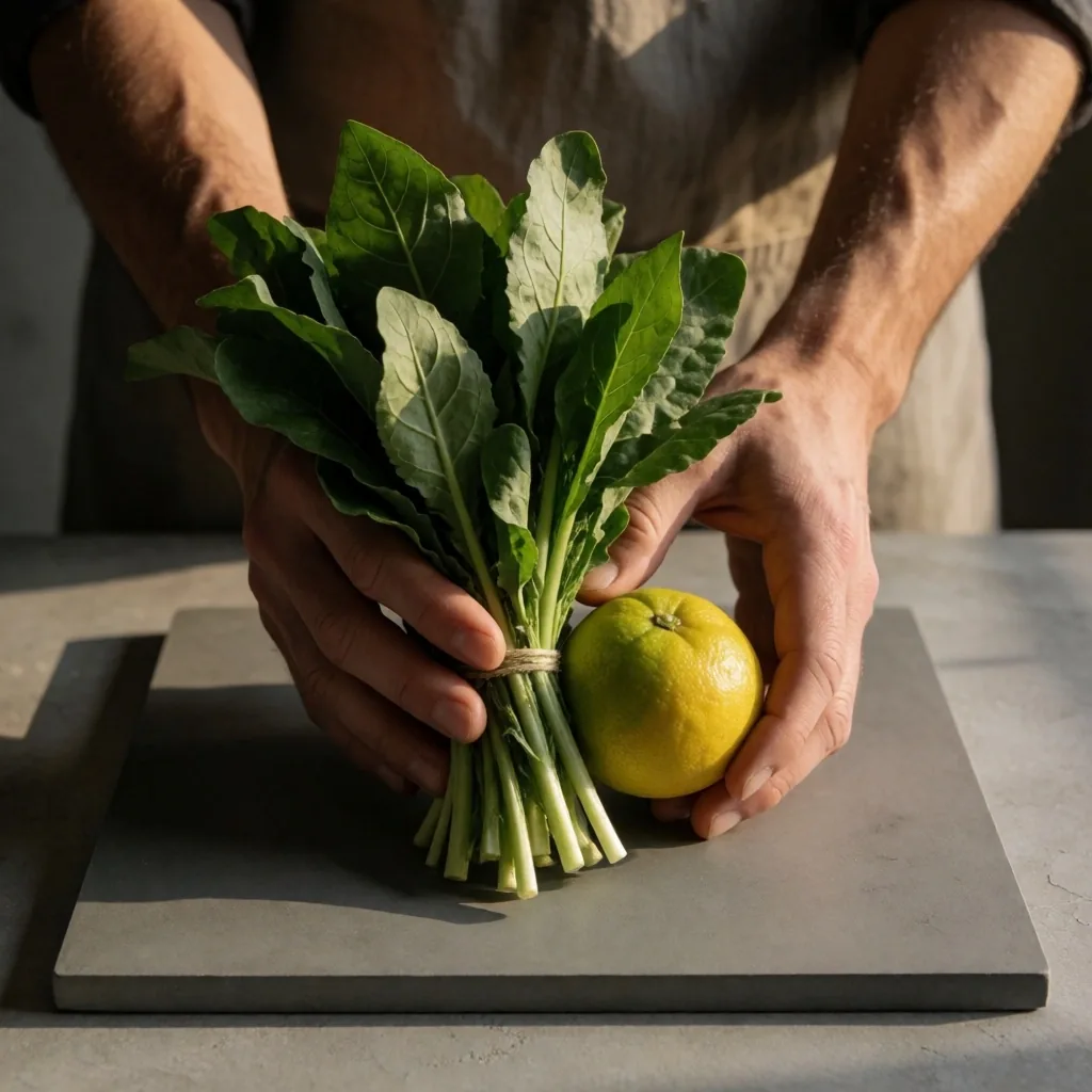 Citrus fruits and peels on a clay surface